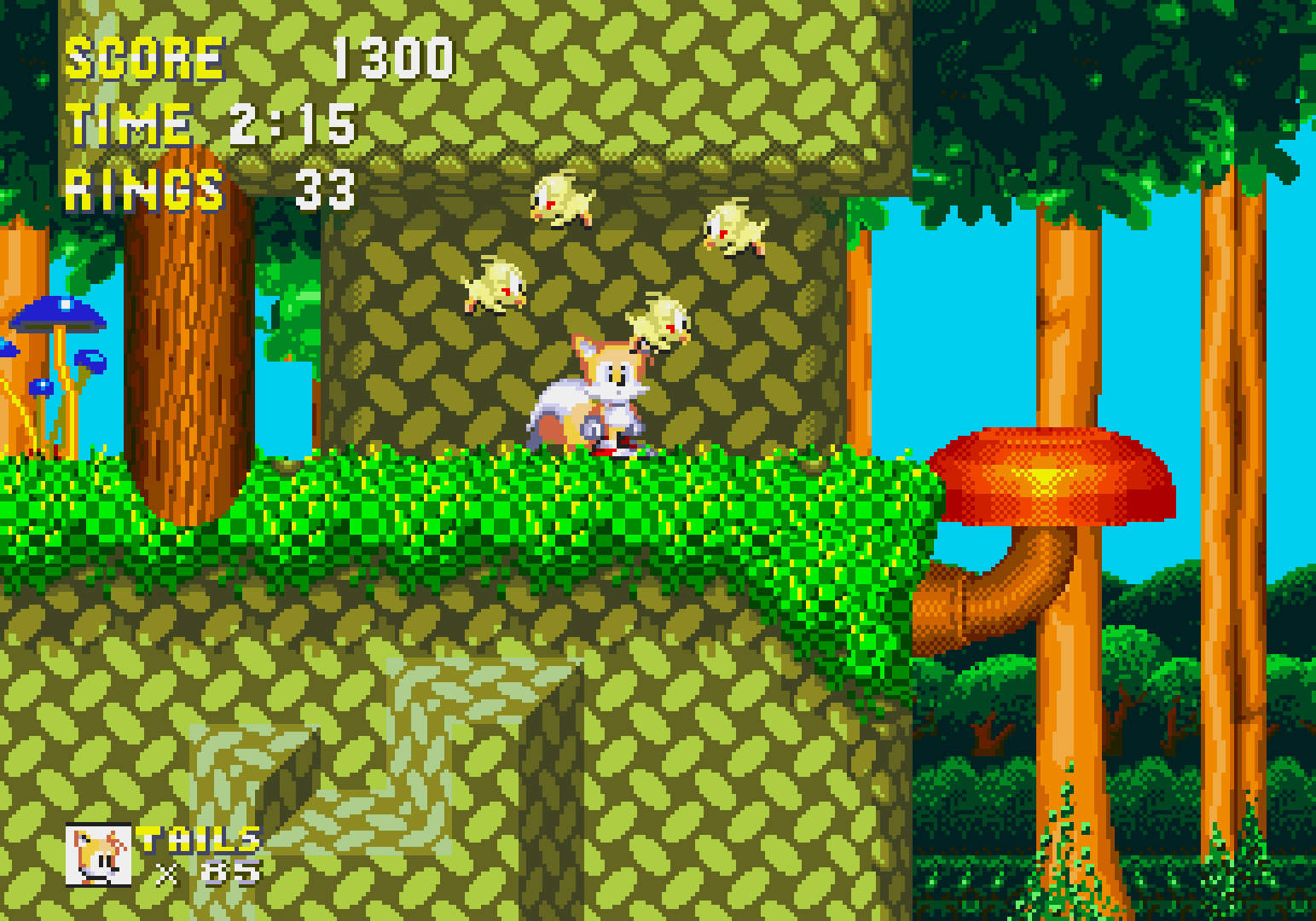 captura de tela de sonic the hedgehog 3 & knuckles